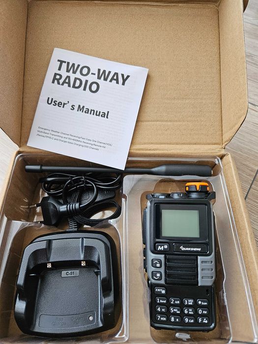 Radio Quansheng UV K5(99) K6 K5 Krótkofalówka Air Band PMR
