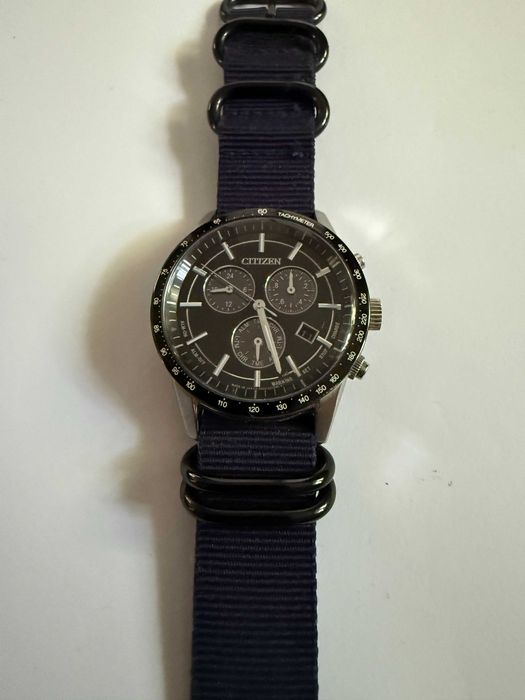 Citizen Eco-Drive Chronograph – Solar – Tachymetr – Alarm
