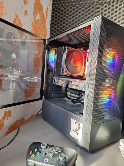 Idealny pod choinkę KOMPUTER gamingowy RTX4060/R5 7500F/32GB RAM DDR5