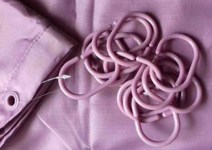 Cortina de duche 2,0m x 1,8m