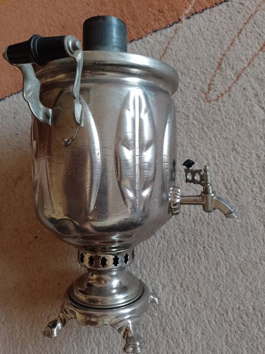 Самовар на дровах  4 л.  2  шт.рабочий декор