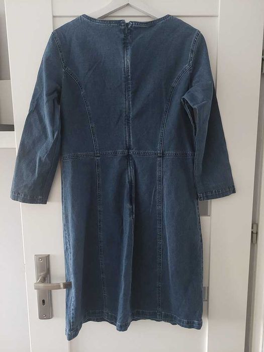 EDC by Esprit jeansowa sukienka L