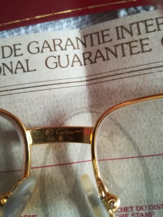 Óculos Cartier - Ouro