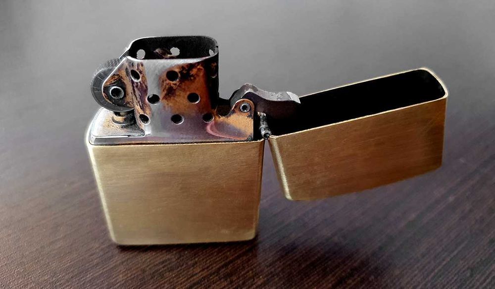 Isqueiro Zippo Janeiro de 1997 made in U.S.