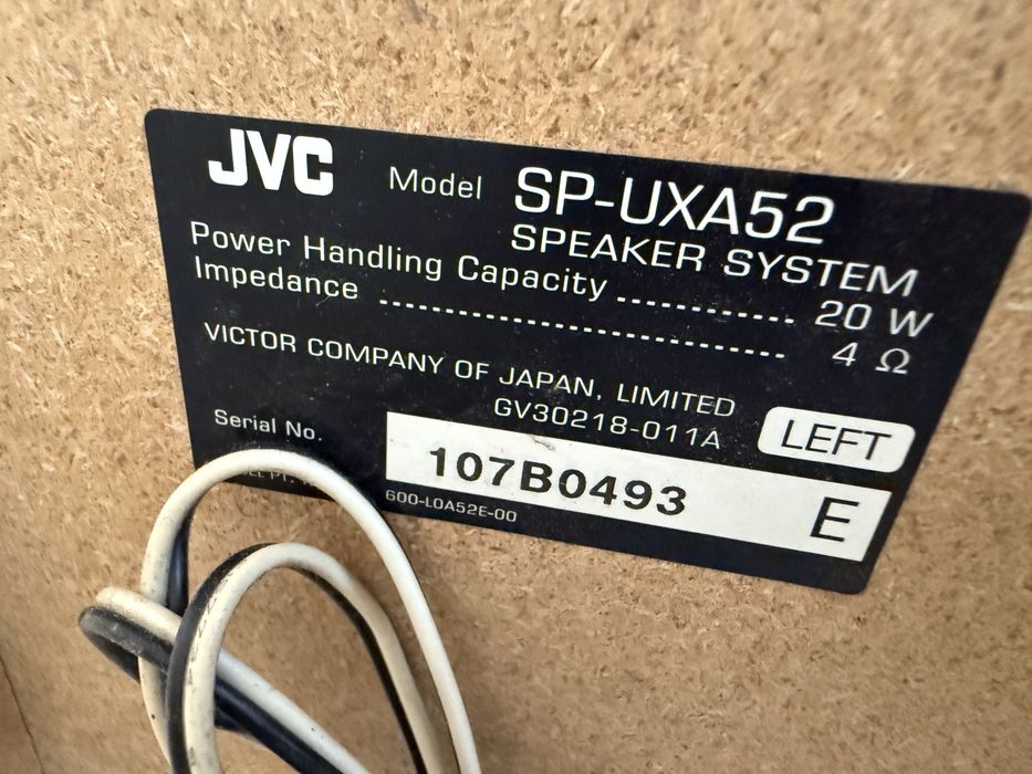 Jvc sp-uxa52 Музыкальный центр музичний центр