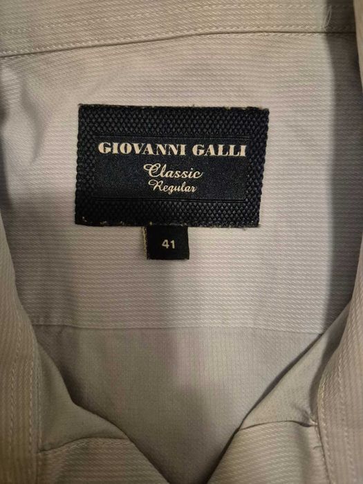 Camisa de homem azul clara Giovanni Galli