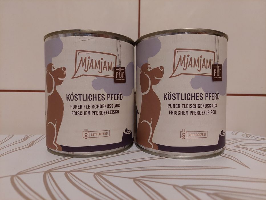 Karma MjAMjAM Dog PUR czysta konina