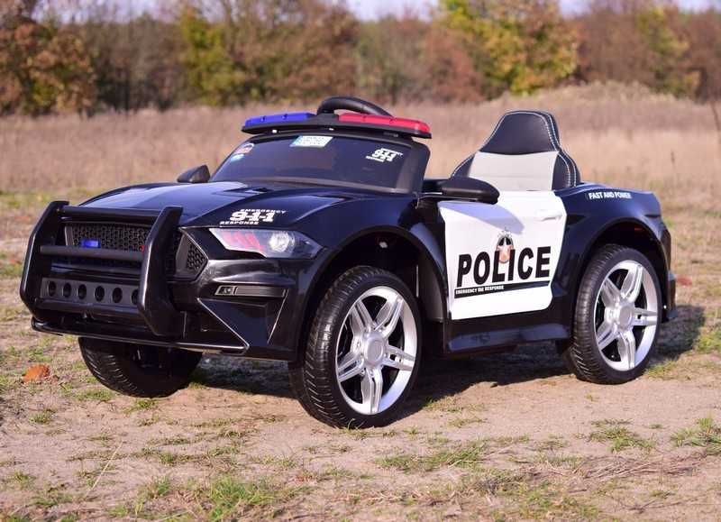 BAWIBUS.PL Autko auto na akumulator POLICJA MUSTANG dla dzieci RC
