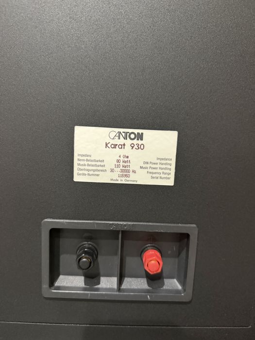 Акустика Canton Karat 930