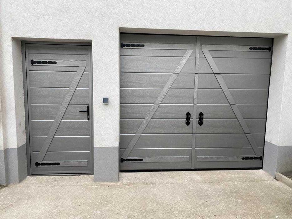 Brama garażowa segmentowa RETRO