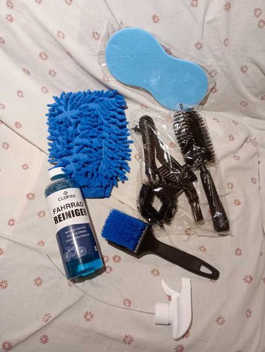 Kit de limpeza para bicicletas