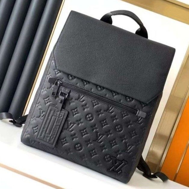 Шкіряний рюкзак LV Louis Vuitton кожаный портфель Louis Vuitton