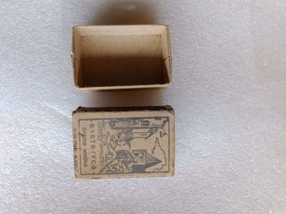 Pudełko po zapałkach Bystrzyca Brama Wodna