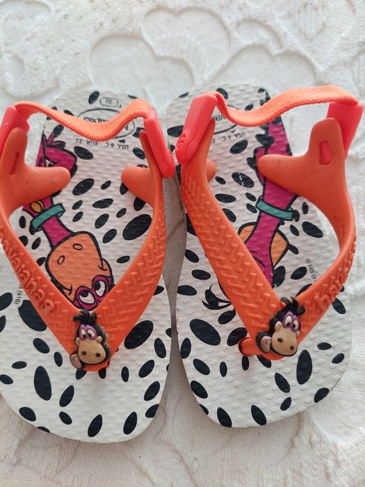 Havaianas para criança tamanho 20