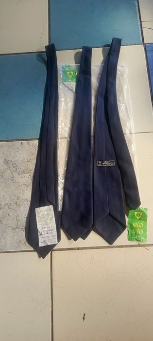 Krawaty z okresu PRL-u nowe
