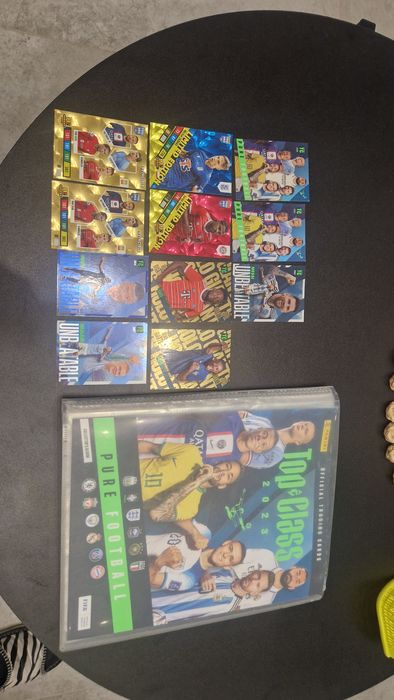 Album kolekcjonerski + karty piłkarskie top class 2023