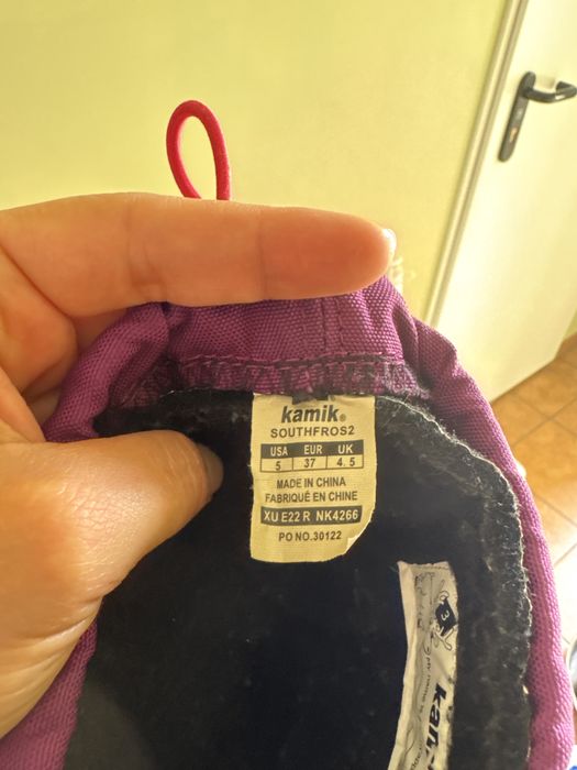 Buty zimowe śniegowce