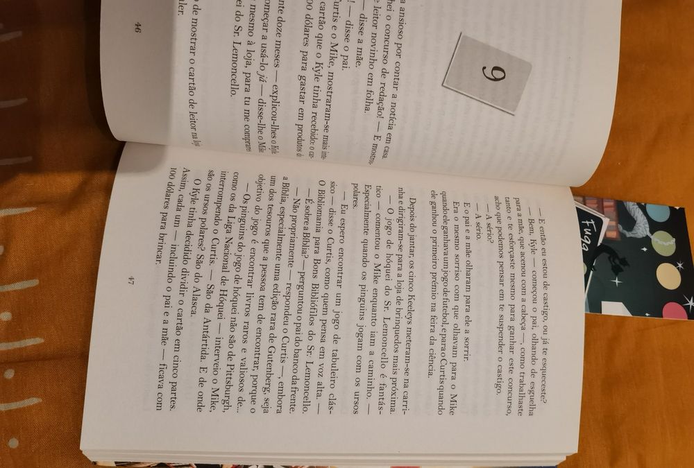 Livro Fuga da Biblioteca do Sr. Lemoncello