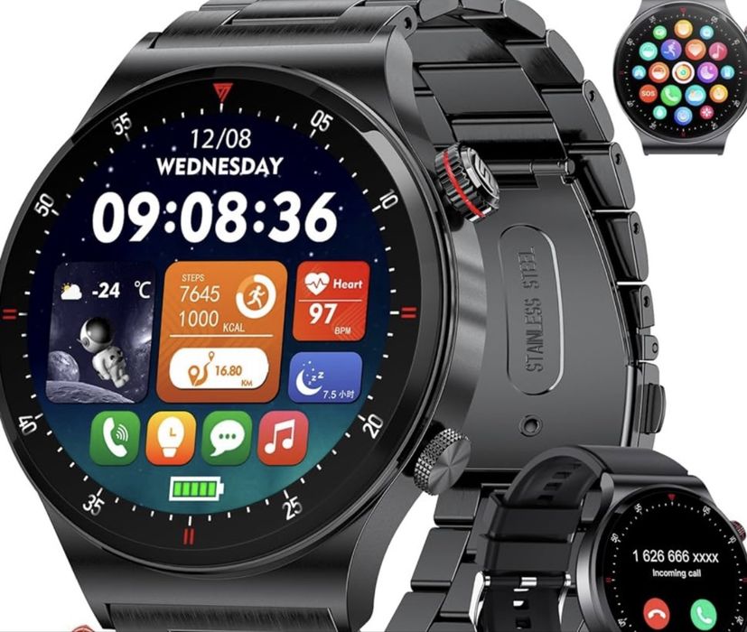 LIGE Nowy Smartwatch Męski 2025