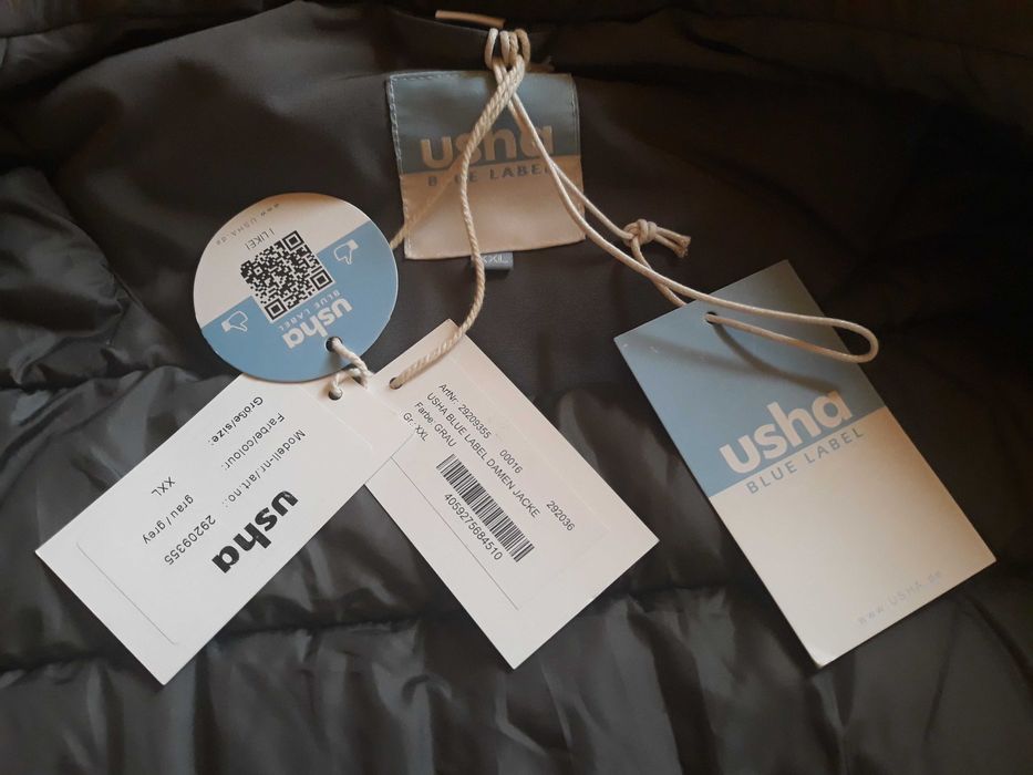 kurtka damska parka usha blue label xxl