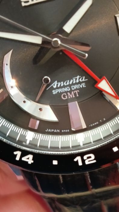 *NOS* FULL SET  Seiko Ananta Spring Drive GMT (SNR021)