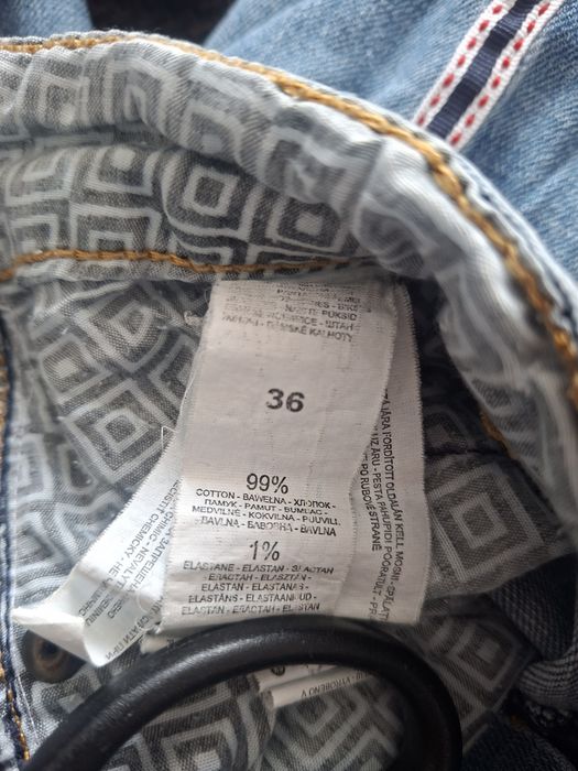 Szorty jeansowe niebieskie