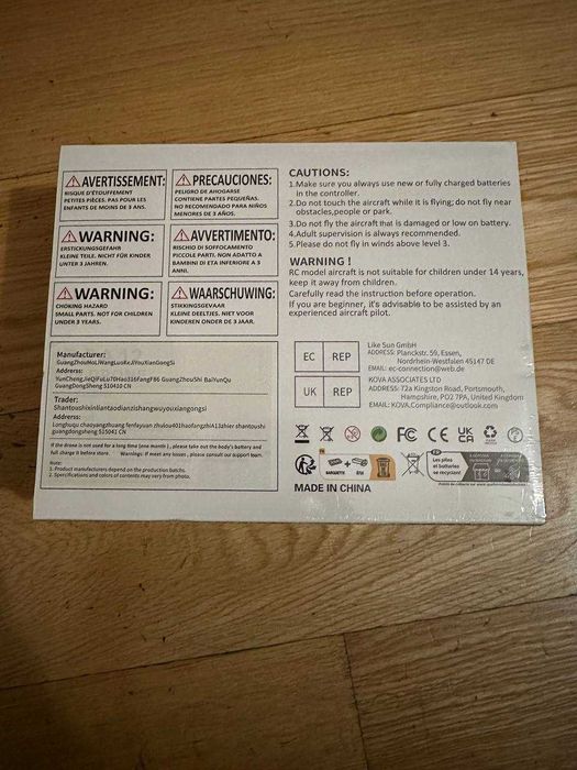 Dron FPV Marly IDEA 12 - Novo, Selado!