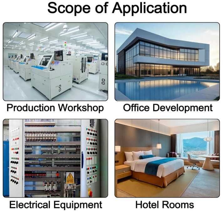 Ceramiczny bezpiecznik cylindryczny 4A 500V 10 sztuk Heschen