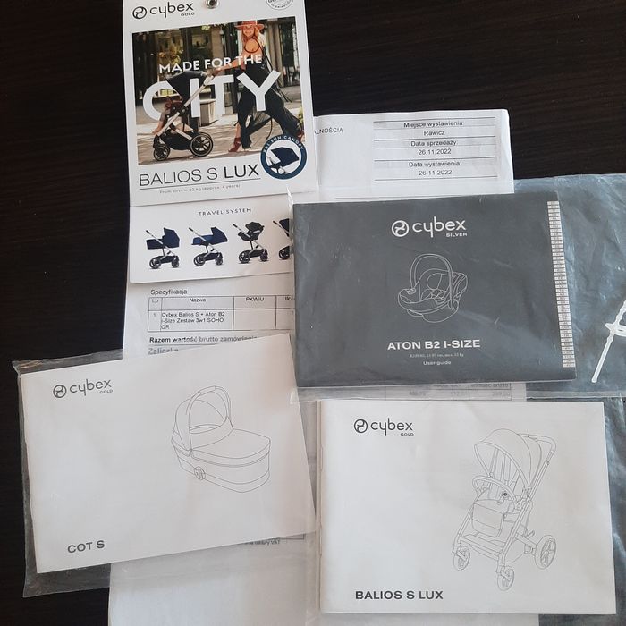 Wózek dziecięcy Cybex Balios S 3 w 1