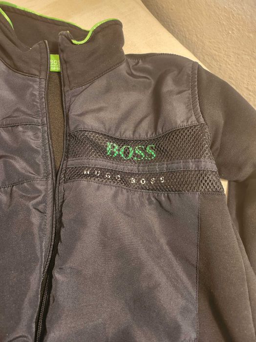Rozpinana bluza Hugo Boss czarna 158