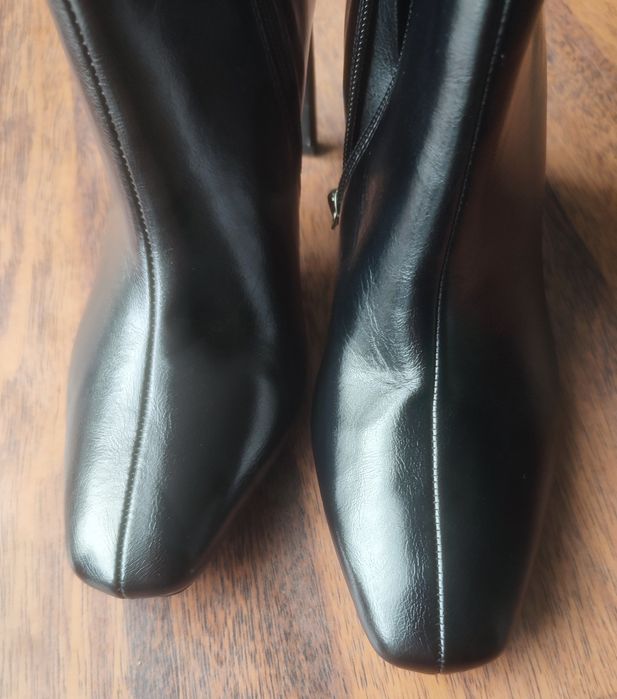 Ботинки New Look на квадратном каблуке черного цвета