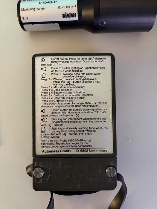 Dozymetr Automess 6150AD