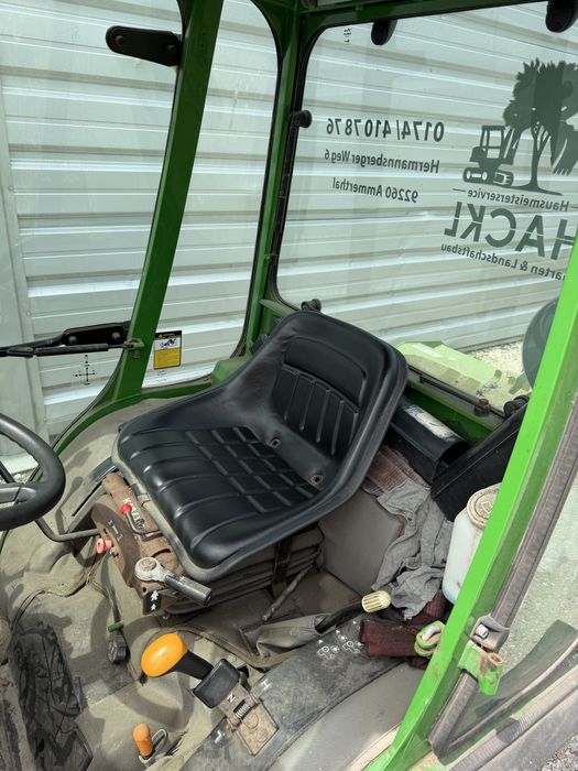 Traktorek kosiarka John Deere 4010 4x4 Pług śnieżny
