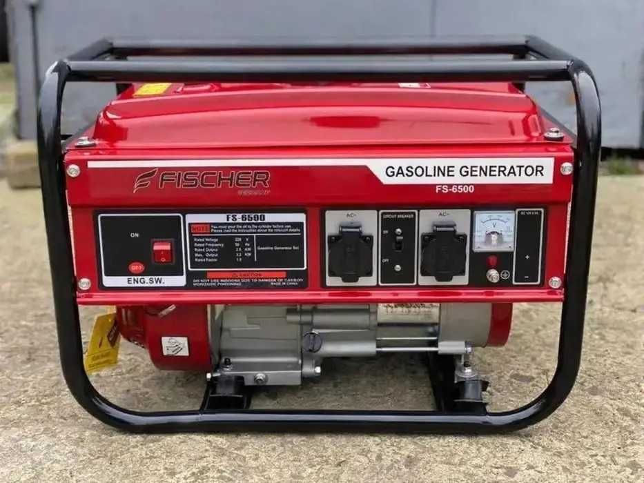 Бензиновий генератор FISCHER(Фишер,Фішер),3,2кВт.Гарантія,якість.