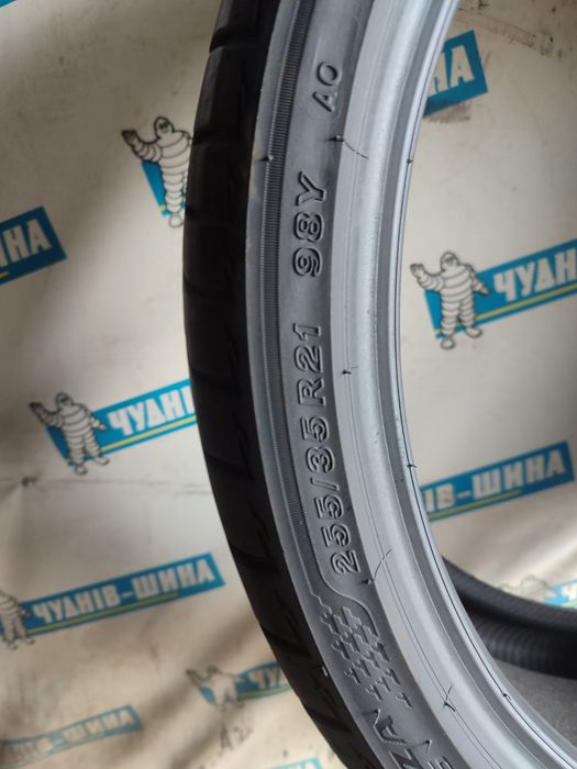 Шини bridgestone 255 35 r21 літо 23-й рік
