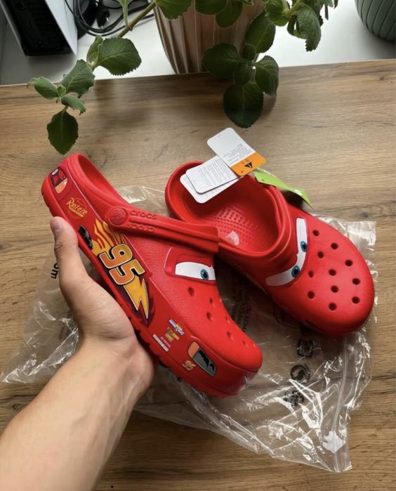 Крокси McQueen | крокси маквін | кроксы маквин | Crocs | молния маквин