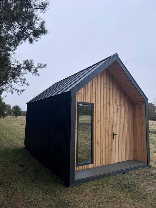Nowoczesna stodoła domek letniskowy 5x3m TG Wooden Constructions