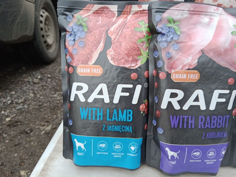 Karma saszetki Rafi 20x500g mix