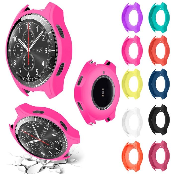 Capa Silicone ou TPU para Gear S3 e Galaxy Watch 46MM