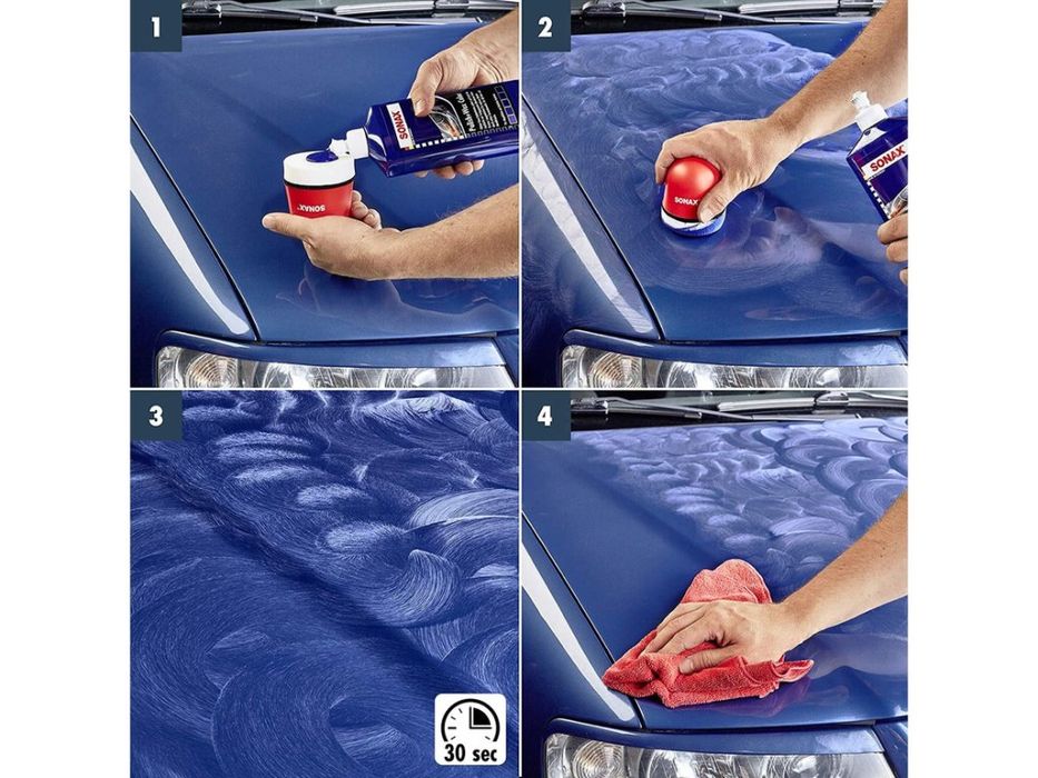 Полироль для кузова синяя Sonax (Германия)