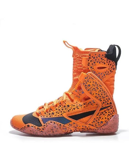 Боксерки Nike HyperKO 2 помаранчеві | Професійне боксерське взуття | Нові