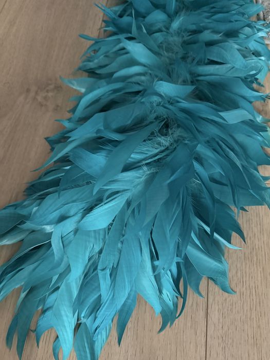 Boa grube 2.15m kolor turkus