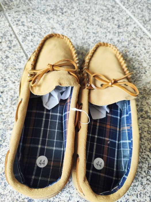 Sapatos de Vela Homem em pele n*44