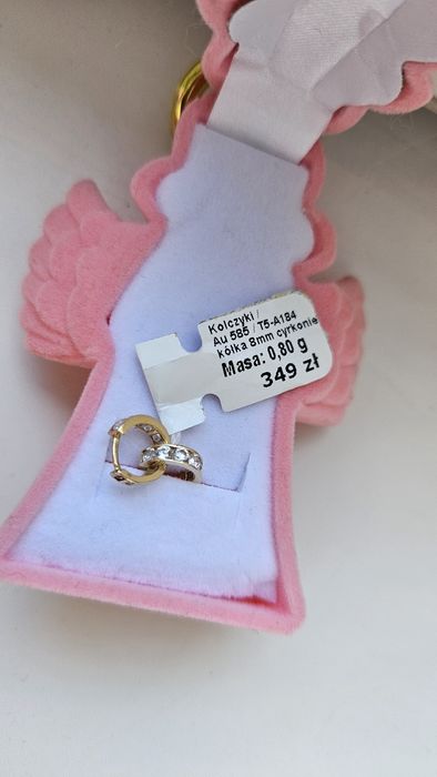Kolczyki  nowe 349 zł