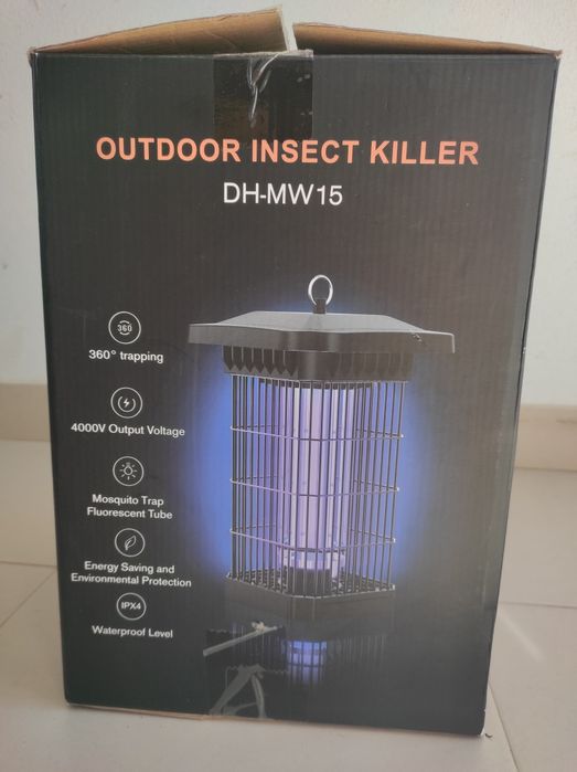 Candeeiro anti-insectos