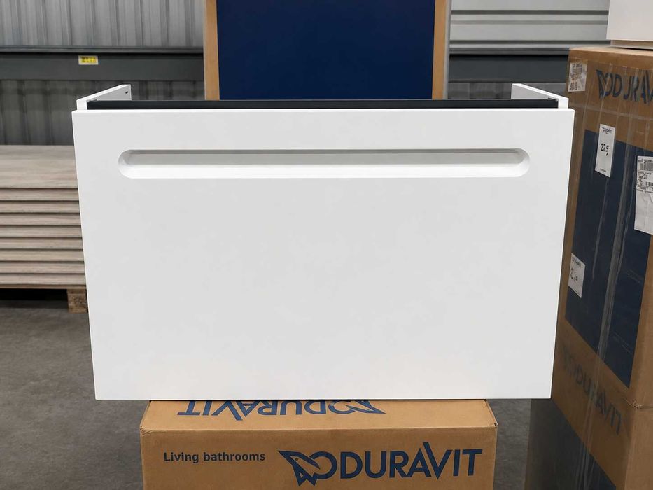 Móvel branco suspenso para lavatório Duravit No.1