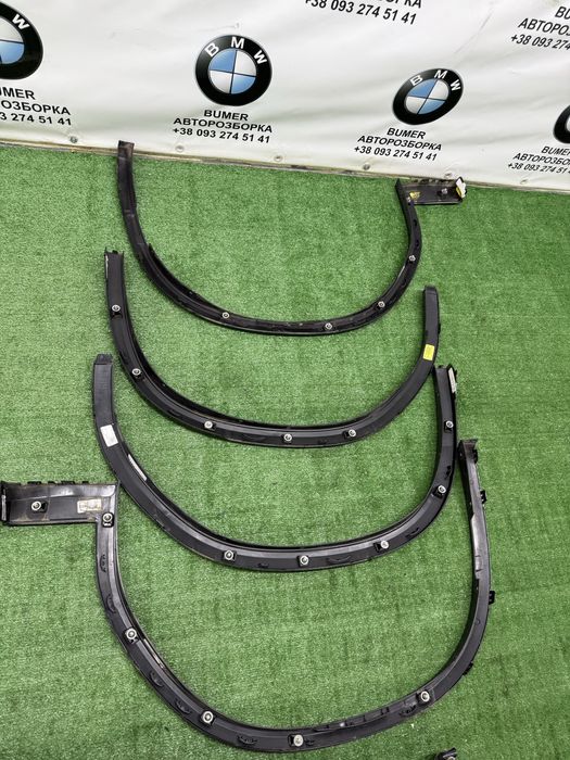 Bmw G01 G02  поріг арка накладка на крило