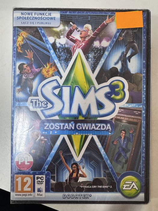 Gra PC Sims 3 Zostań Gwiazdą PL Nowa dodatek do gry