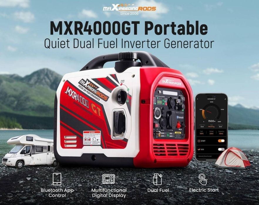 Генератор MaXpeedingRods MXR4000 GT Дешево 3.5 кВт газ- бензин