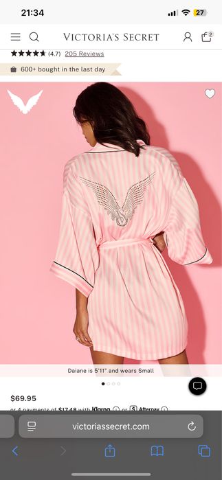 Халатик Victorias secret Fashion Show 2025